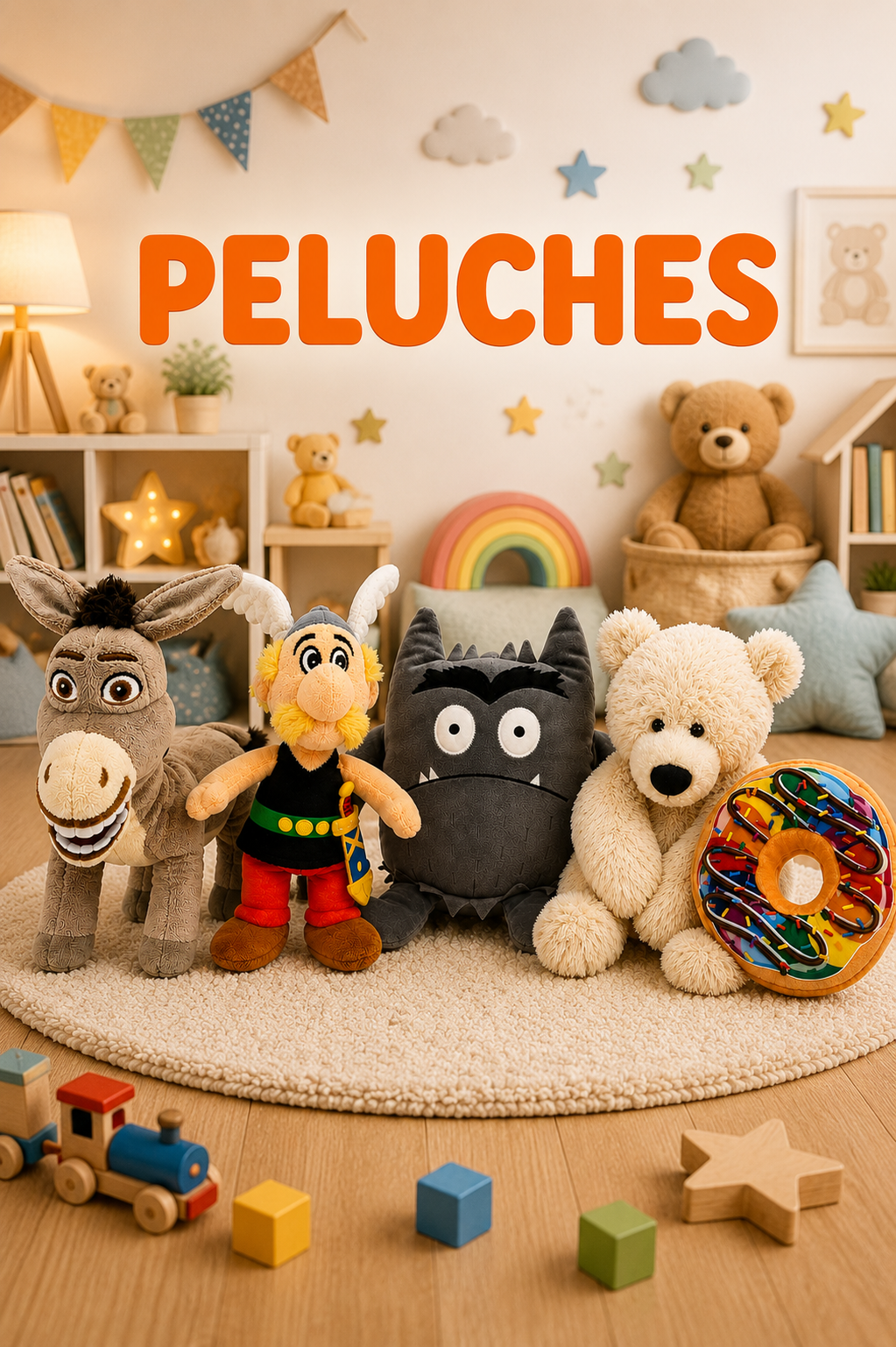 Découvrez nos peluches douces et attachantes pour petits et grands !