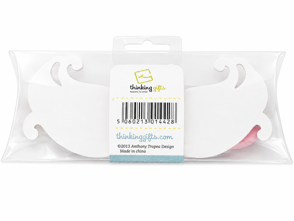 Bloc de 150 notes adhésives « Iconic Glasses » – Forme lunette rose
