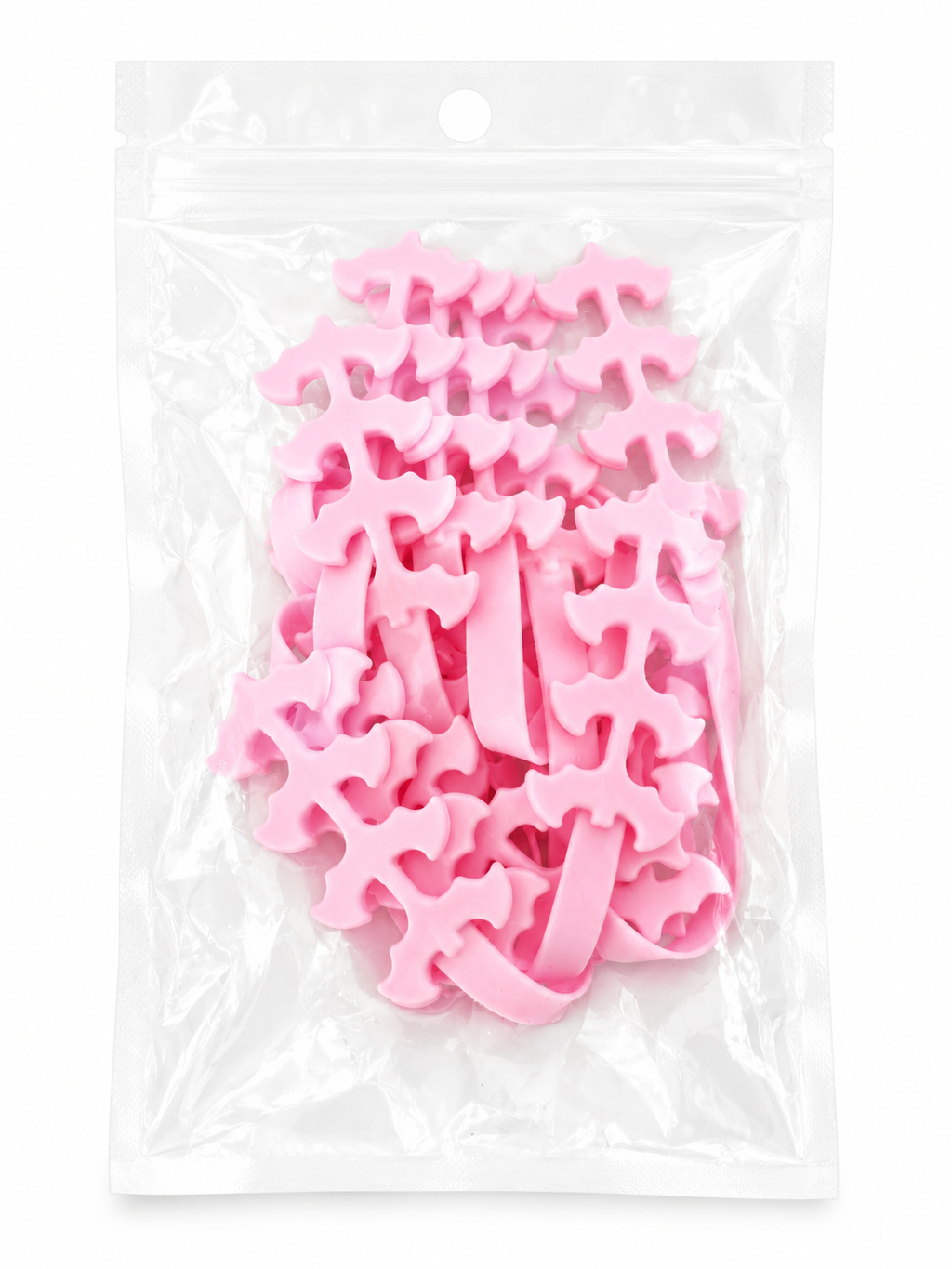 Lot de 8 extenseurs de sangle en silicone – Forme flèche