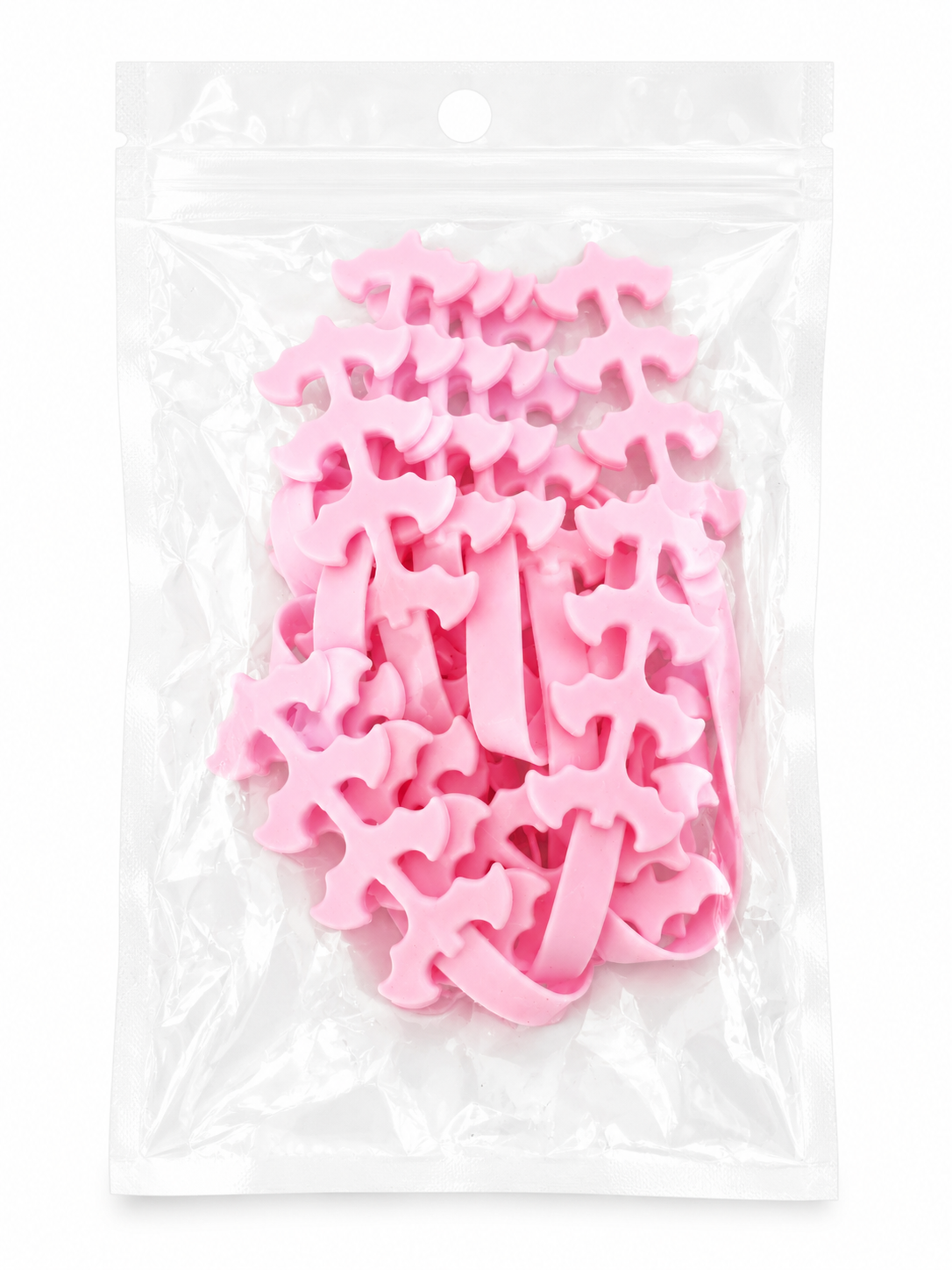 Lot de 8 extenseurs de sangle en silicone – Forme flèche