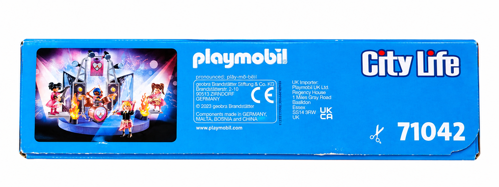 PLAYMOBIL City Life 71042 – Groupe de musique / Concert – 77 pièces
