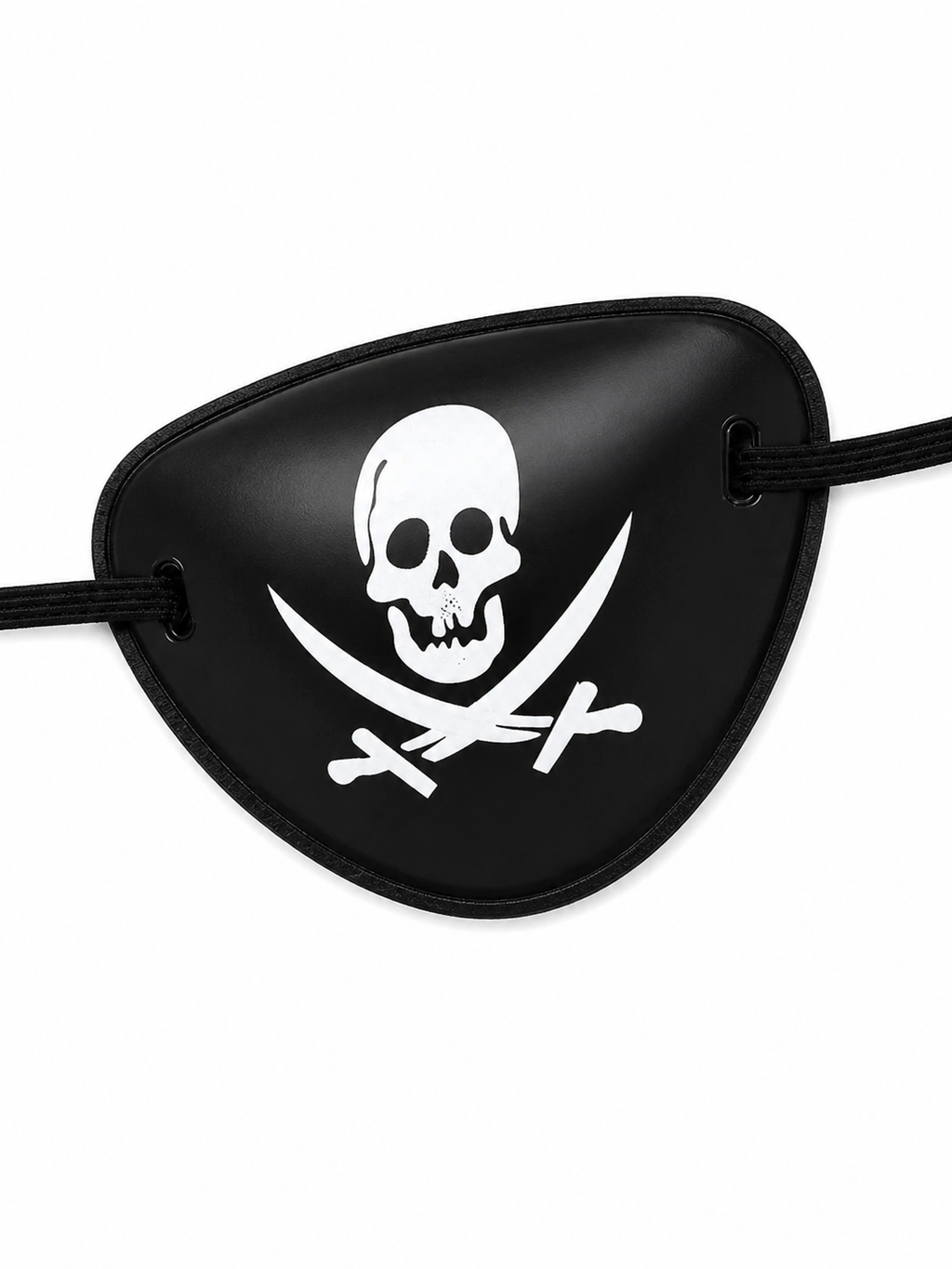 PIRATEN AUGENKLAPPE TOTENKOPF KUNSTSTOFF