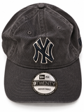 Casquette New Era 9TWENTY New York Yankees – Noire délavée – 100 % coton