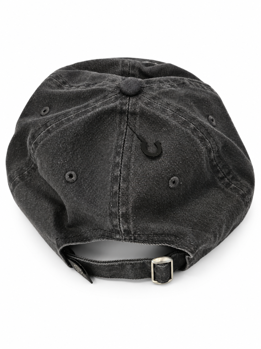 Casquette New Era 9TWENTY New York Yankees – Noire délavée – 100 % coton