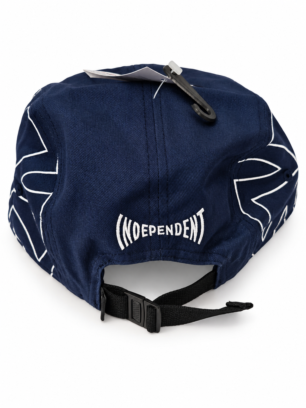 Casquette Vans x Independent – Bleu marine & blanc – Taille unique réglable