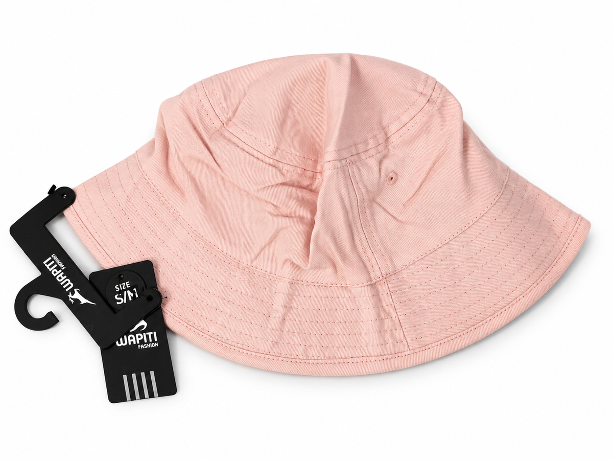 Bob WAPITI Fashion 100 % coton – Taille S/M – Rose, blanc ou bleu gris