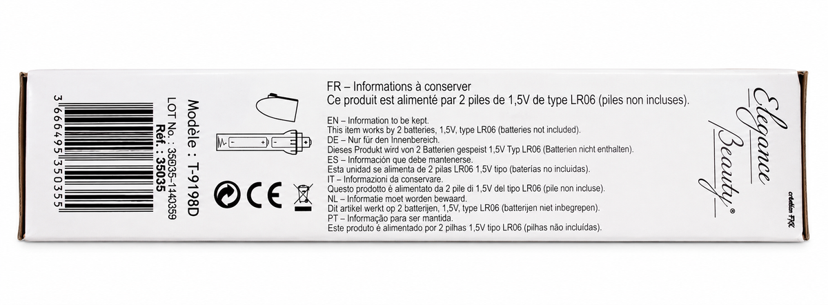 Kit de pédicure électrique 15 pièces – Élégance Beauty