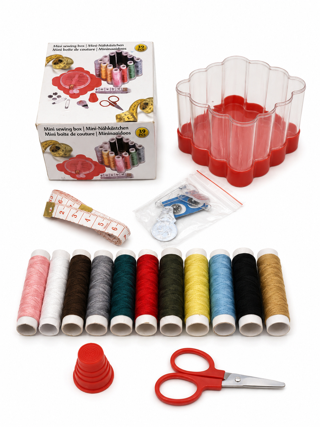 Mini kit de couture 39 pièces