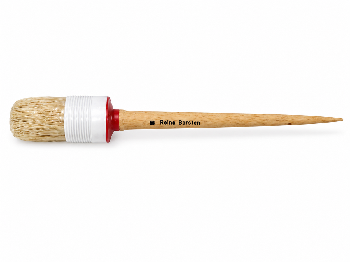 Pinceau rond à manche bois – Reine Borsten