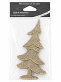 WEIHNACHTSBAUMDEKORATION WEISS GLITTER