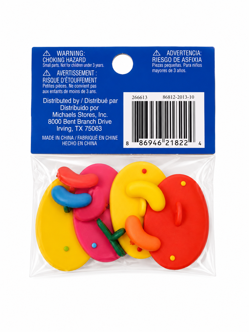 Lot de 10 boutons décoratifs fantaisie – Thème Œufs de Pâques