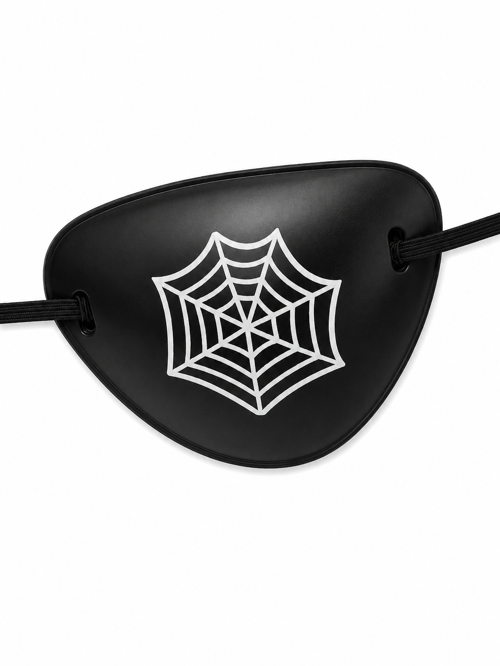 PLASTIC EYE PATCH SPIDER WEB DESIGN