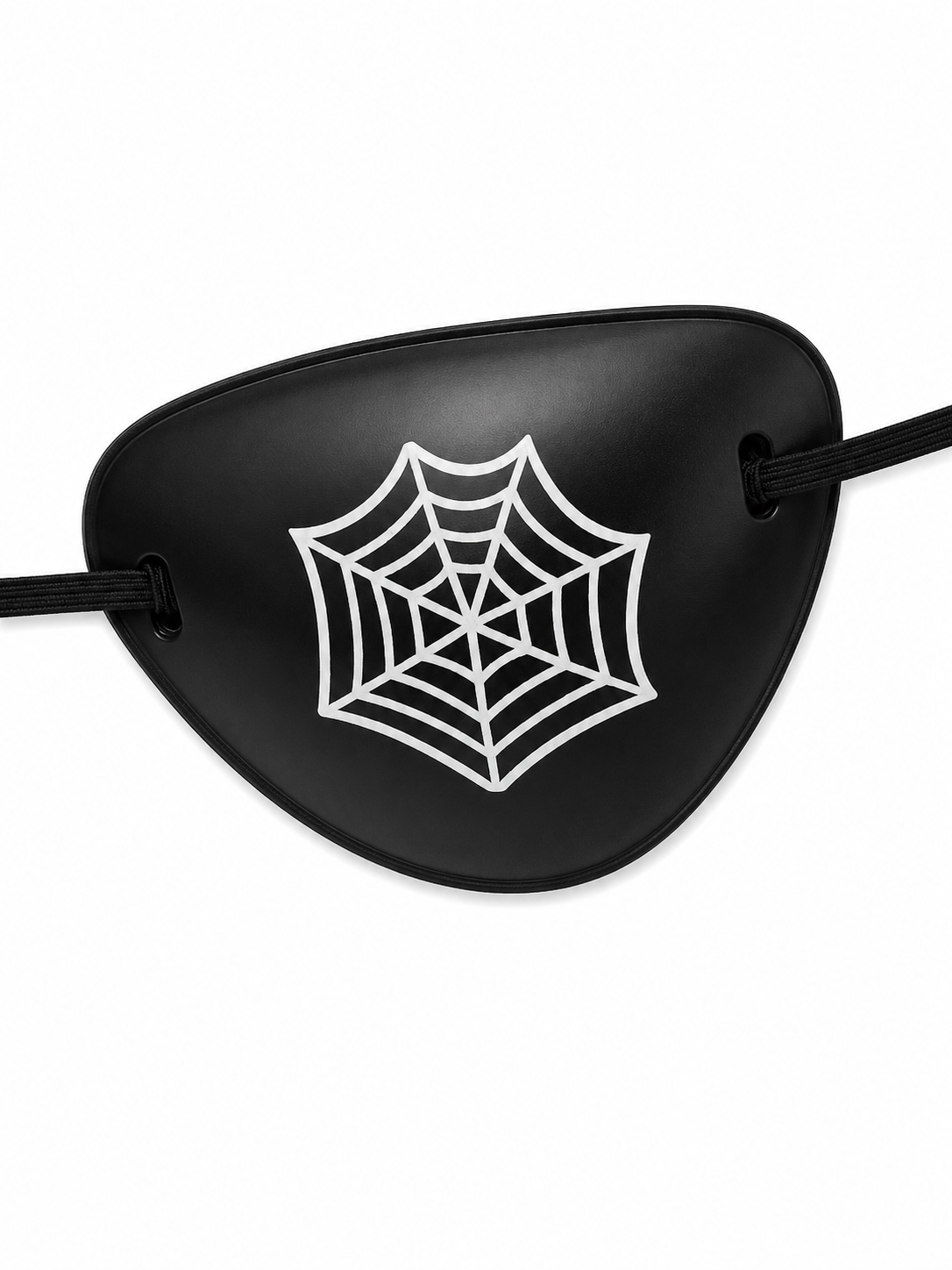 PLASTIC EYE PATCH SPIDER WEB DESIGN