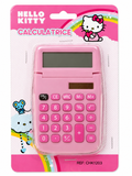 Calculatrice Hello Kitty – 8 chiffres – Rose – Licence officielle Sanrio