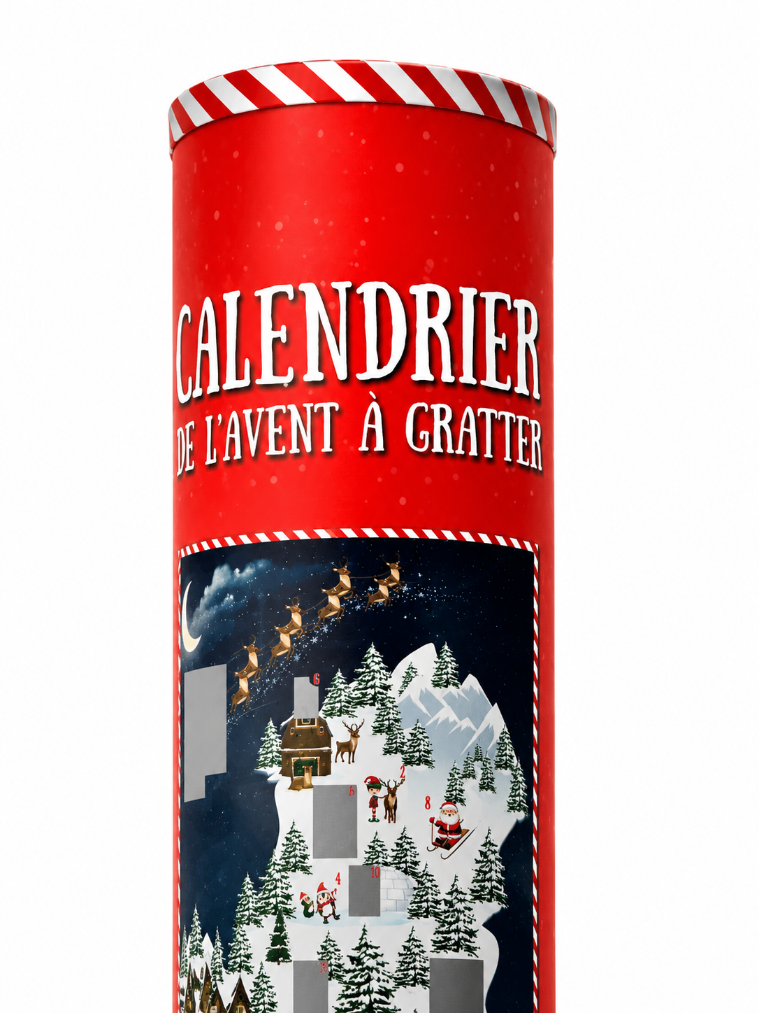 RUBBEL-ADVENTSKALENDER MODELL NORDPOL