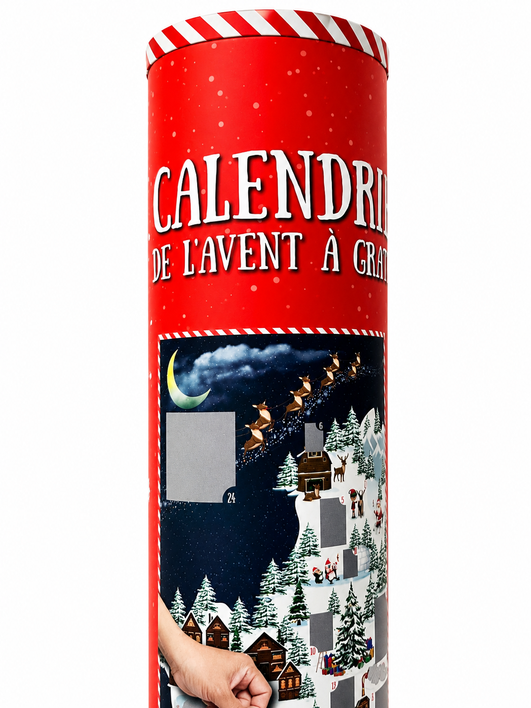 RUBBEL-ADVENTSKALENDER MODELL NORDPOL