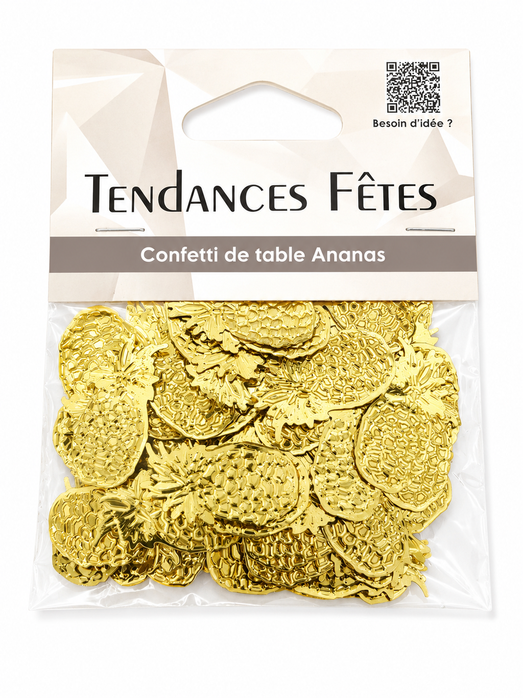 ANANAS TISCHKONFETTI GOLD