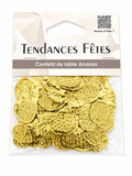ANANAS TISCHKONFETTI GOLD