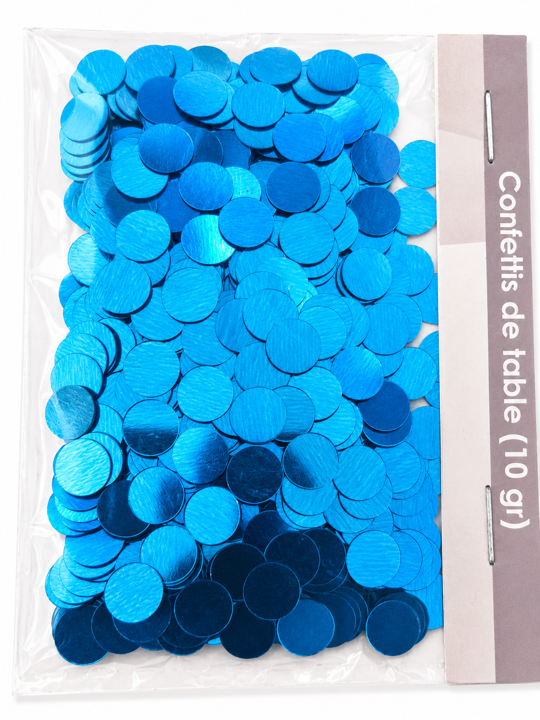 TISCHKONFETTI 10 GR RUND BLAU