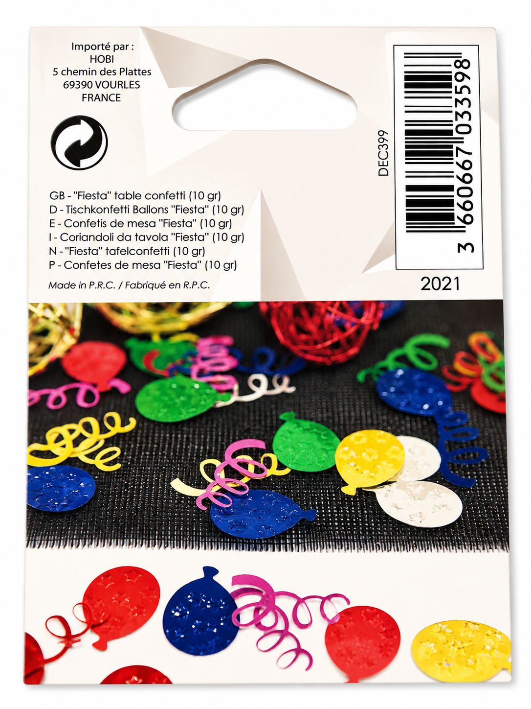 Tischkonfetti Fiesta 10 g