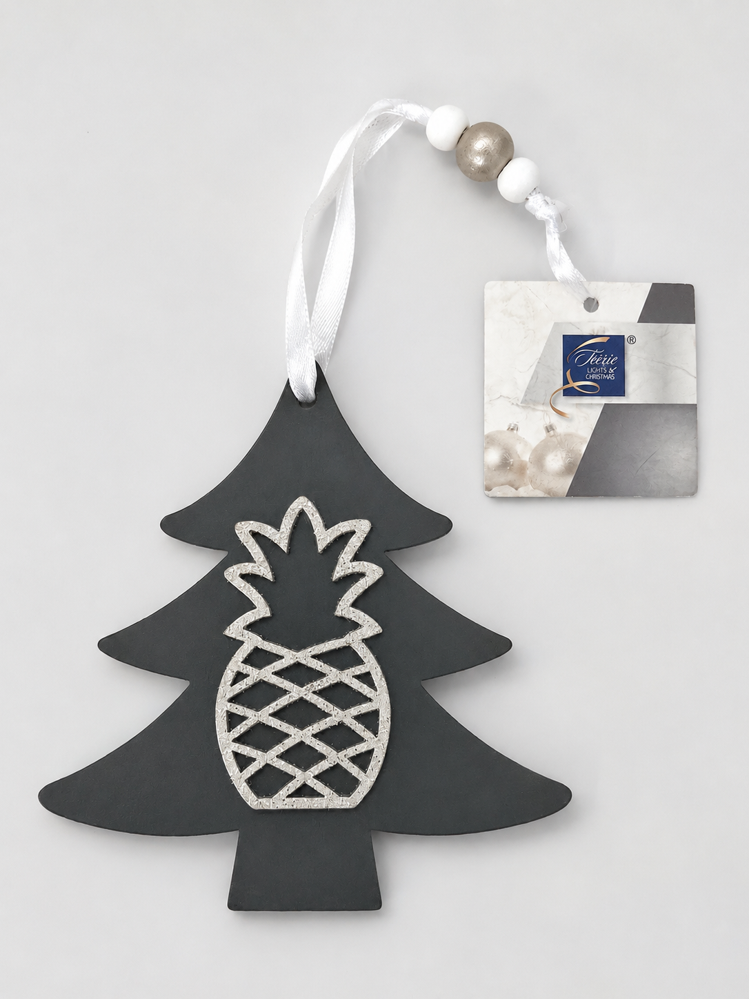 Suspension décorative Sapin avec motif Ananas