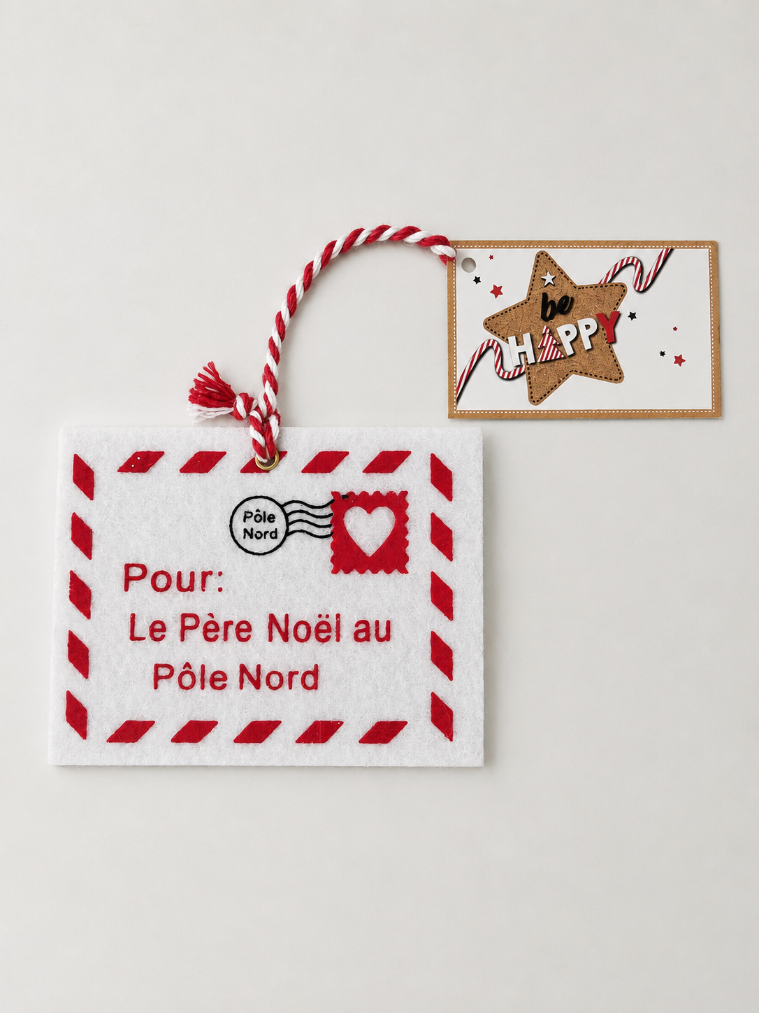 BRIEF AN DEN WEIHNACHTSMANN THEMA STOFFBAUM