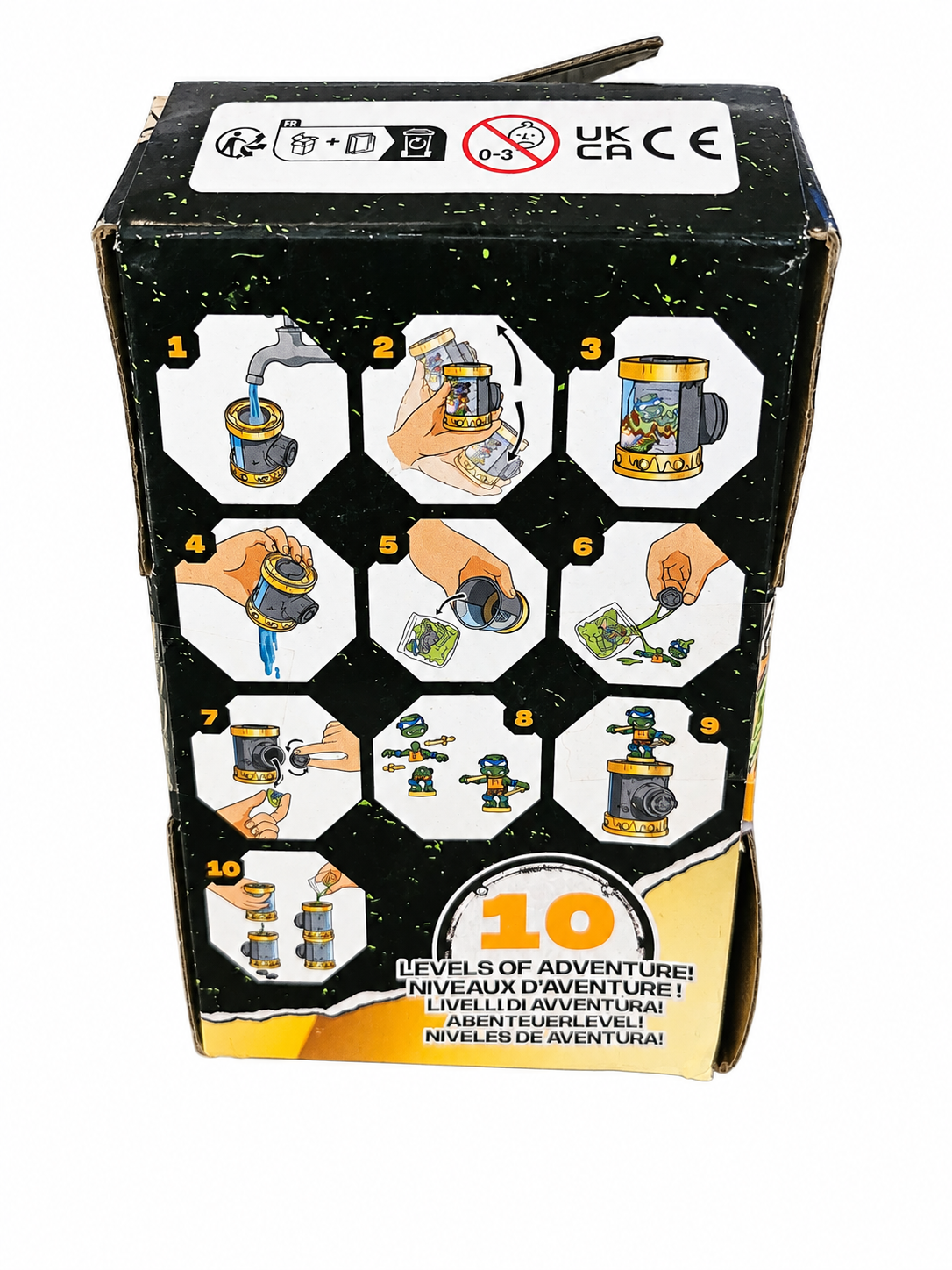 Tortues Ninja – Treasure X – Pack Sauvetage dans les Égouts – Figurine surprise – Moose Toys – Dès 5 ans