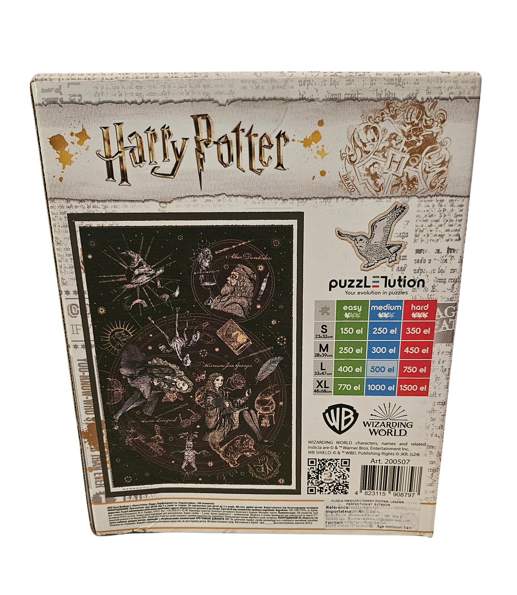 Puzzle Harry Potter – Hermione Granger & Luna Lovegood – 500 pièces – Puzzlution Dodo – Dès 14 ans