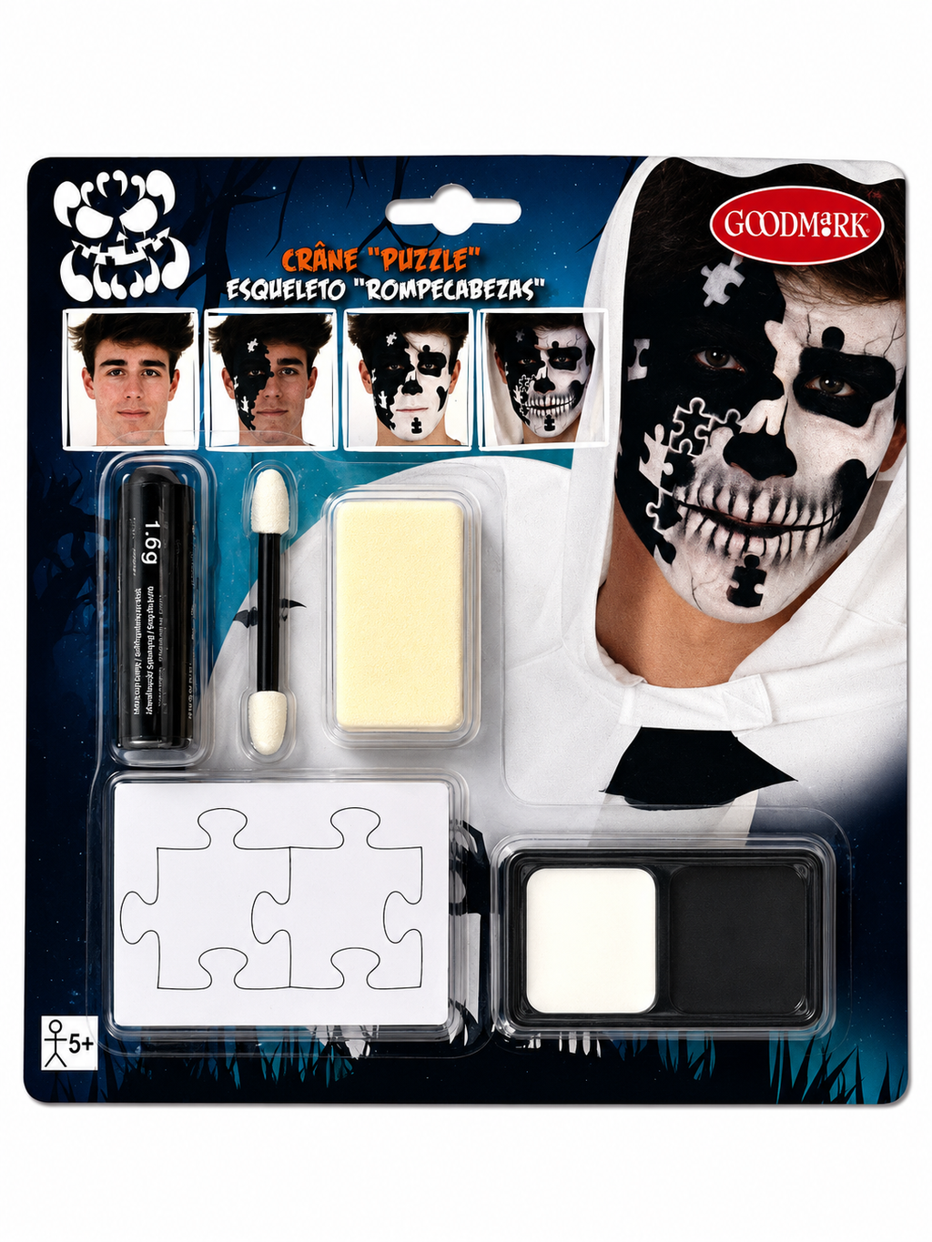 SKULL PUZZLE MAKE-UP KIT