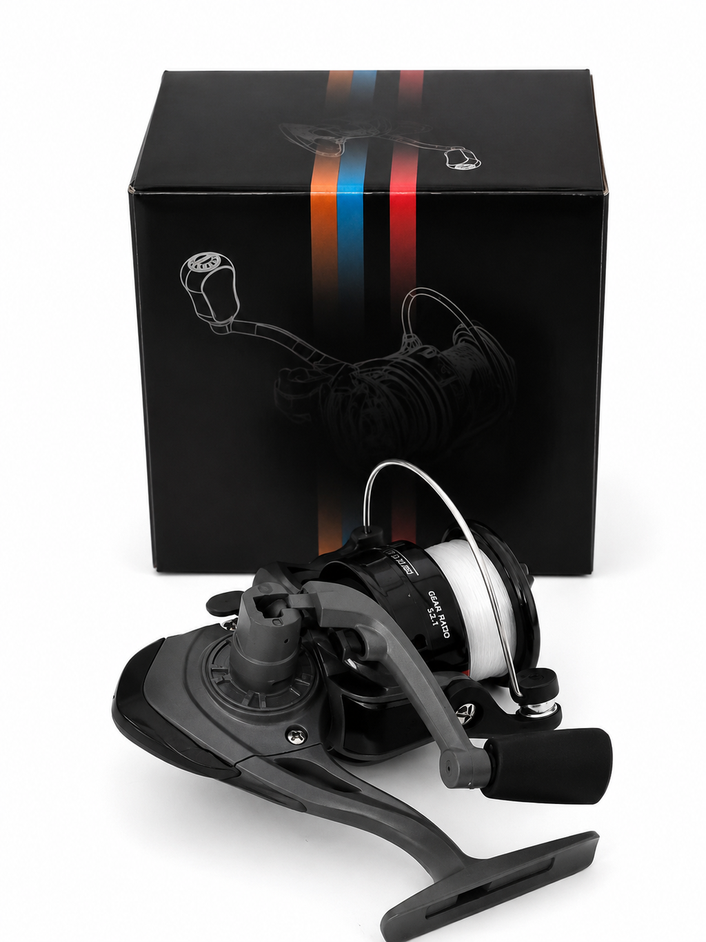 Moulinet de pêche T3000 Ocean Craft  avec fil pré-enroulé