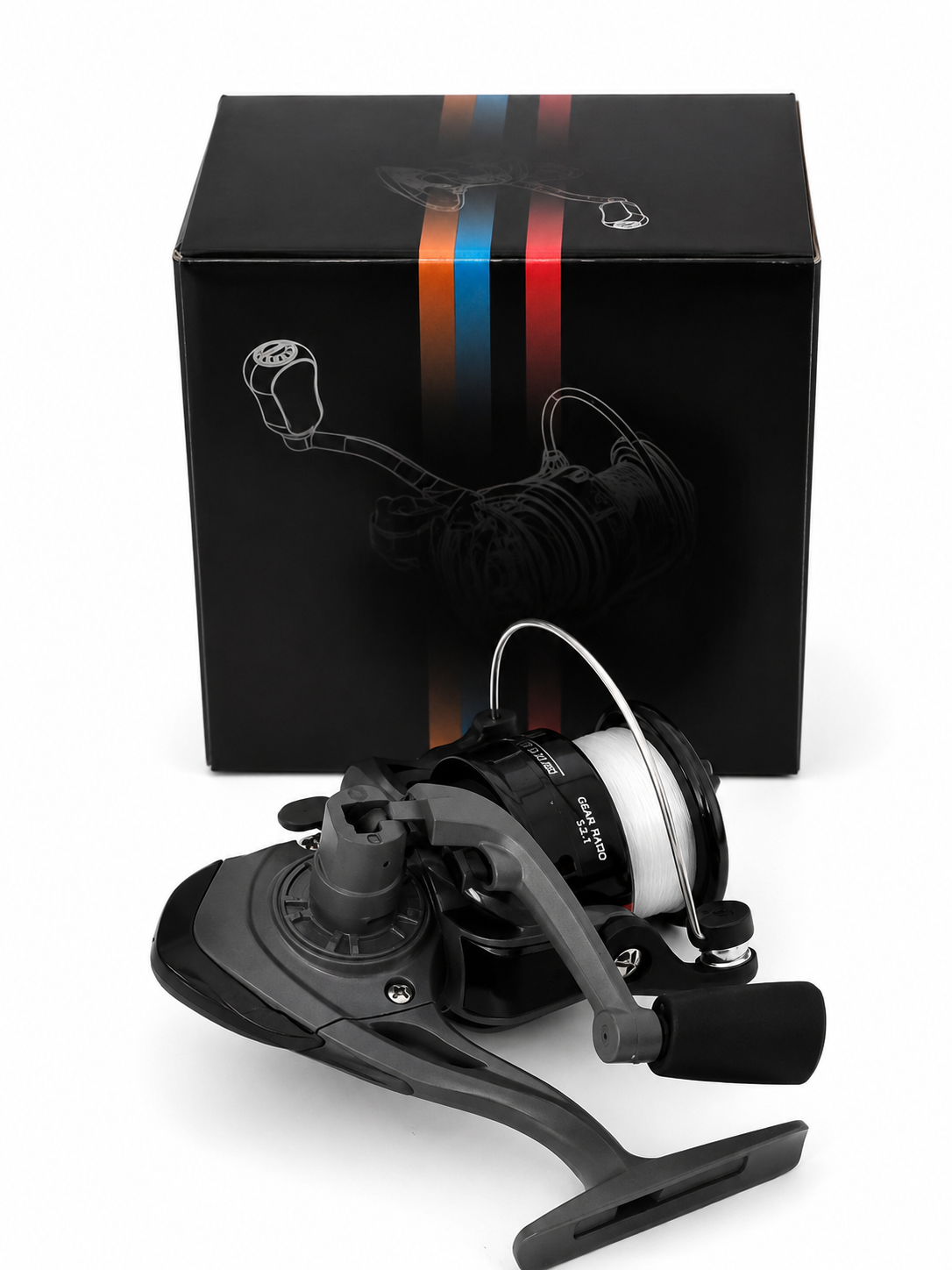 Moulinet de pêche T3000 Ocean Craft  avec fil pré-enroulé