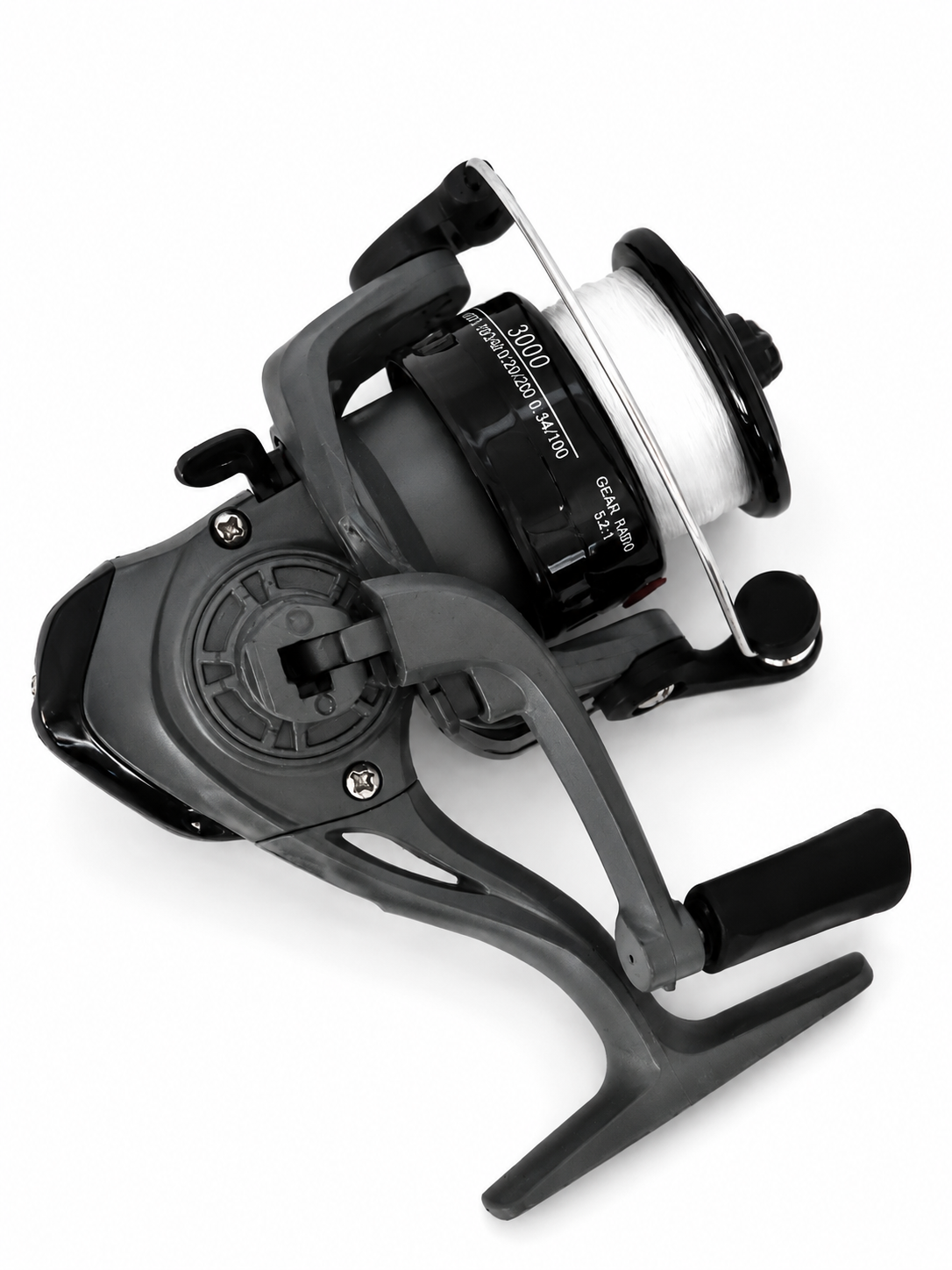 Moulinet de pêche T3000 Ocean Craft  avec fil pré-enroulé