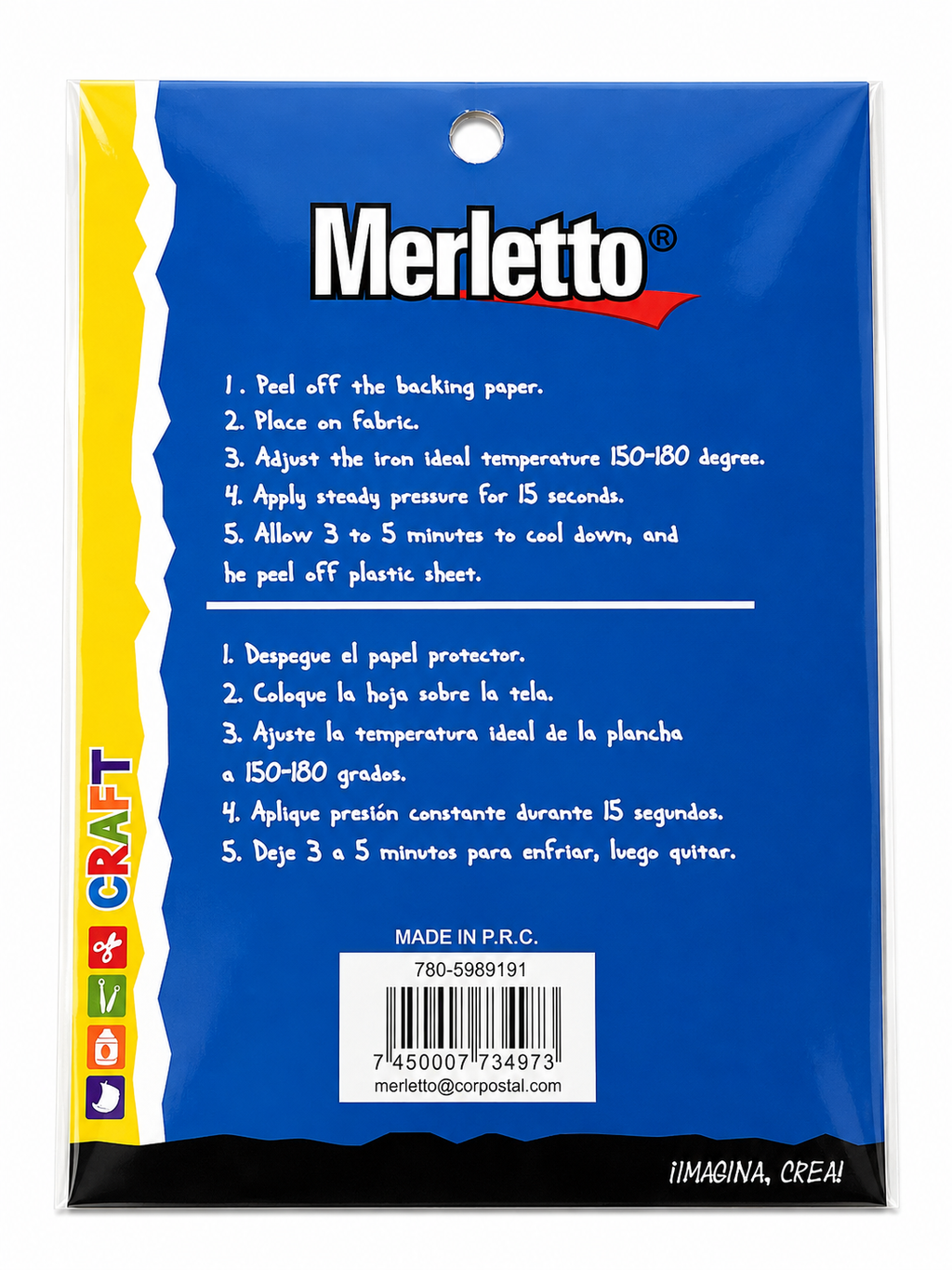 Patch thermocollant cœur à strass – Rouge & argent – Merletto