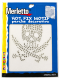 Patch thermocollant tête de mort pirate – Merletto Hot Fix Motif