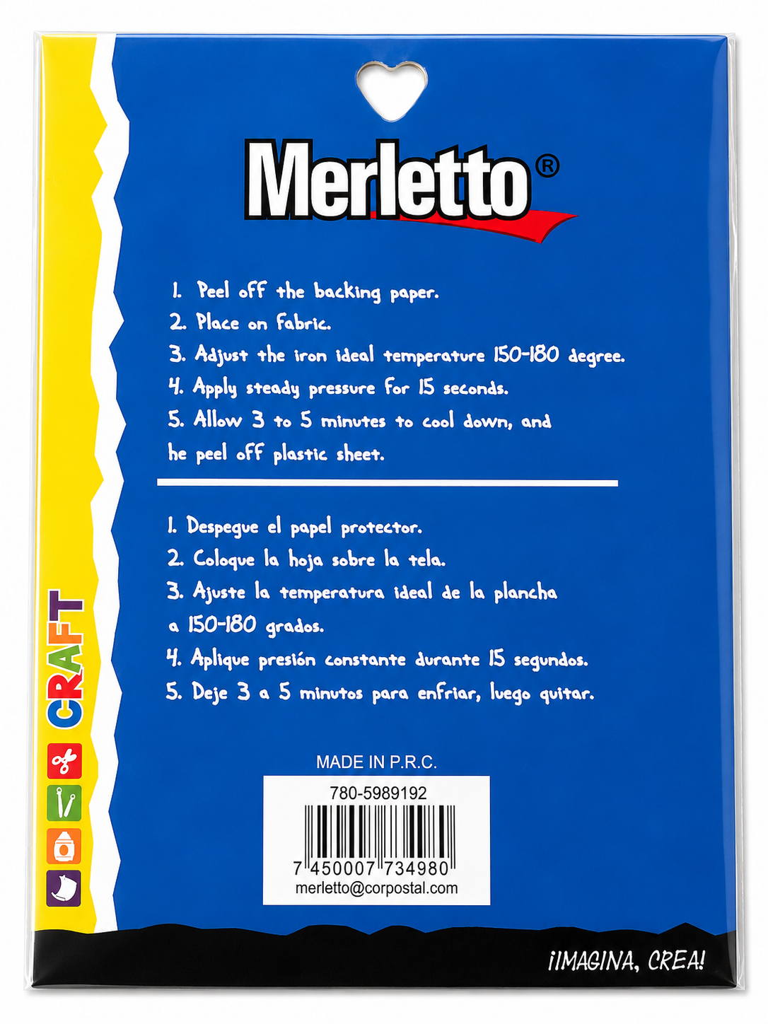 Patch thermocollant tête de mort pirate – Merletto Hot Fix Motif