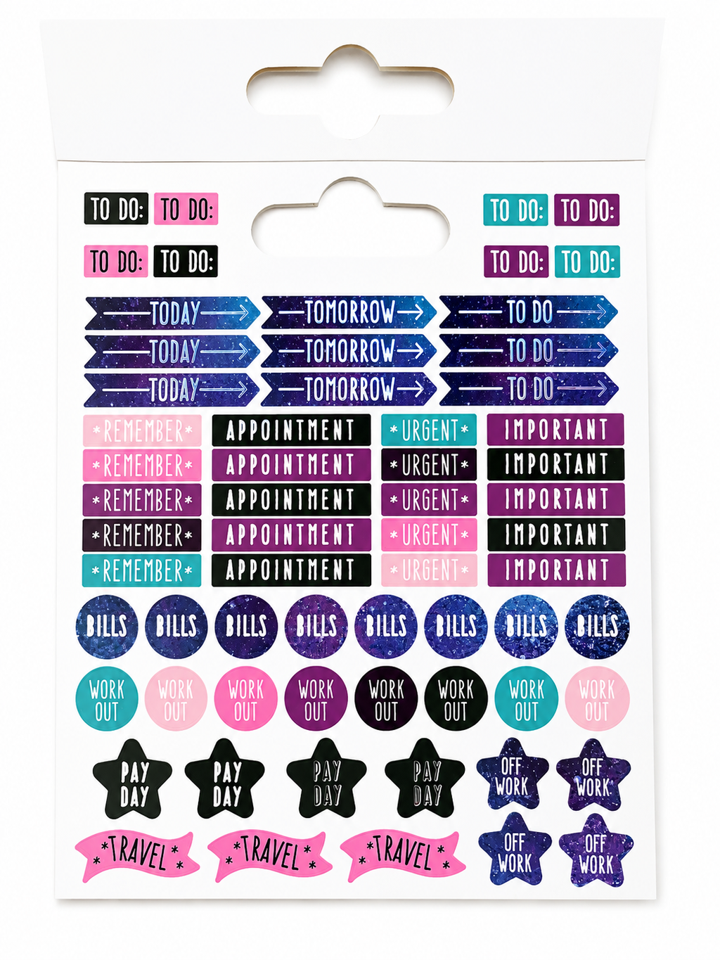 Sticker Book Dovecraft – 246 stickers – Agenda, événements & organisation