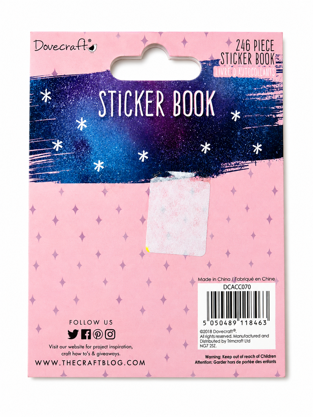 Sticker Book Dovecraft – 246 stickers – Agenda, événements & organisation