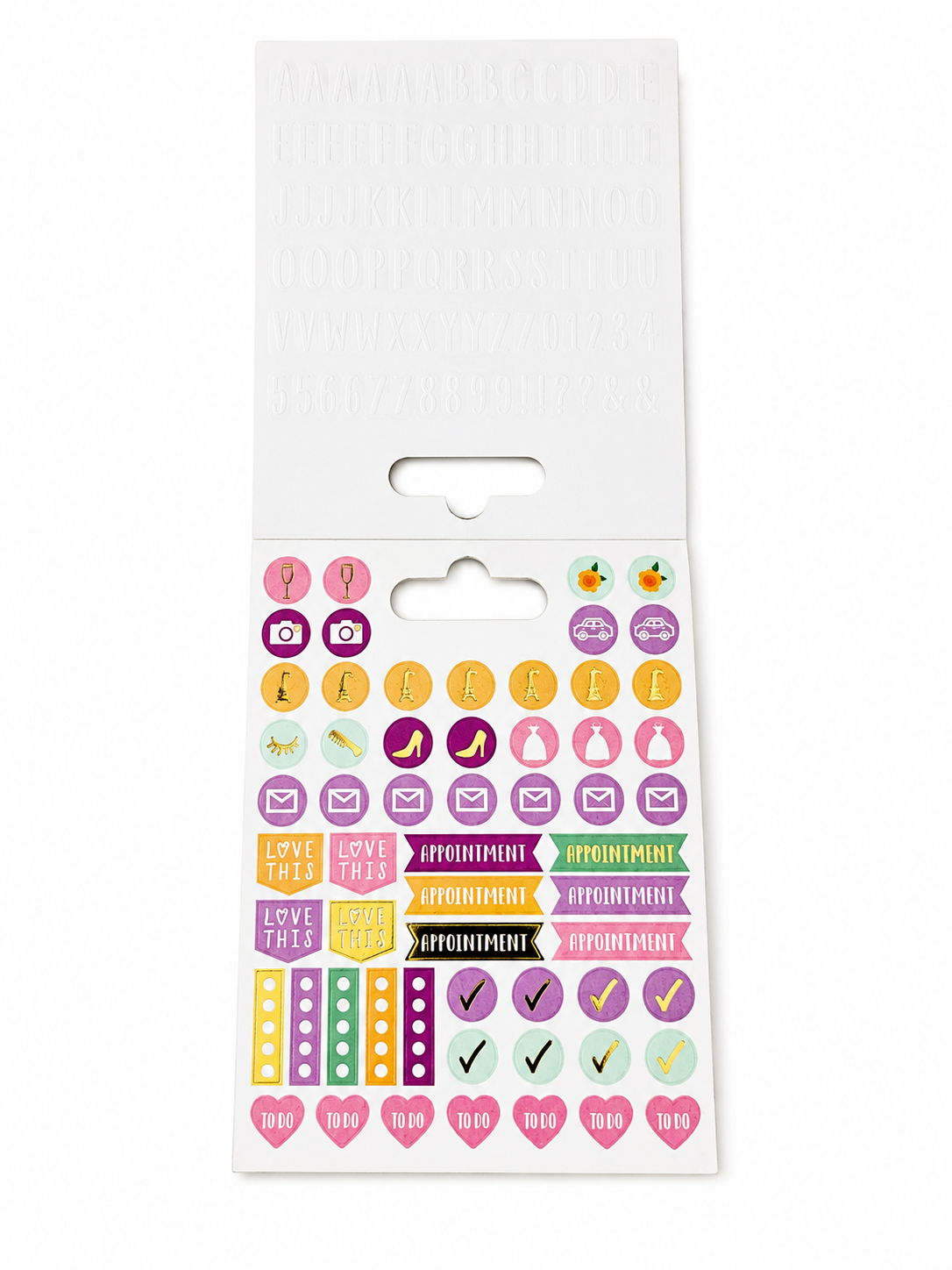 Sticker Book Dovecraft – 249 stickers – Mariage & organisation