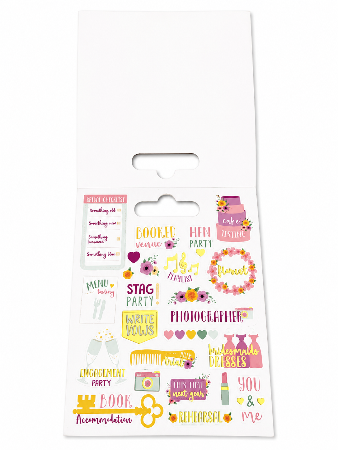 Sticker Book Dovecraft – 249 stickers – Mariage & organisation